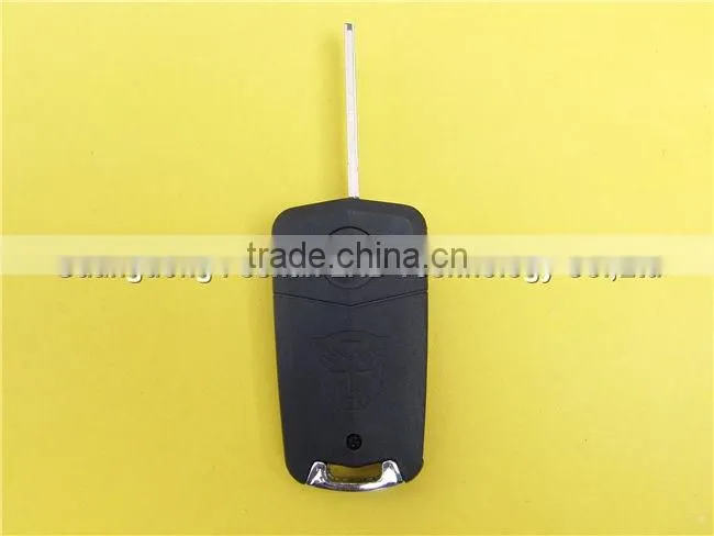 Upgraded folding flip car key remote shell case fob for Toyota 3 button