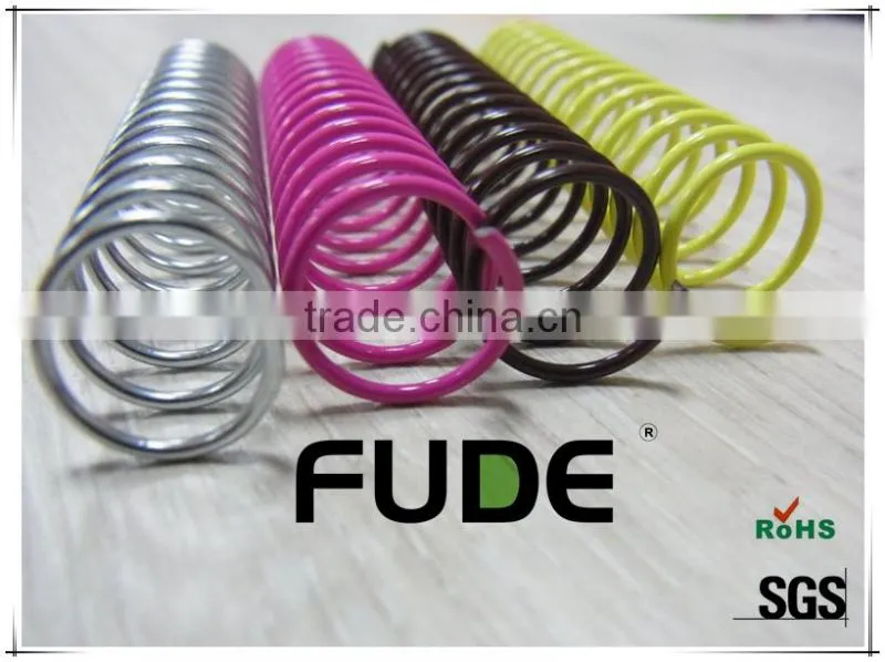 Environment PVC Single Spiral plastic coil binding school supply