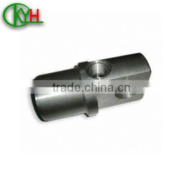 CNC machining turning steel spare part for cylinder