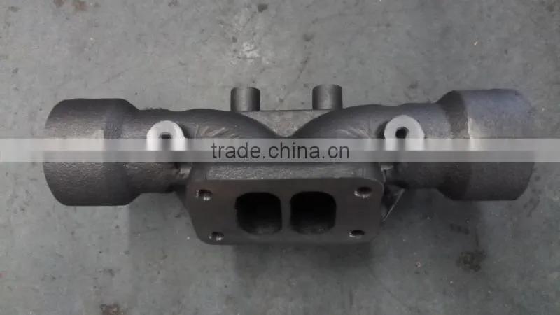 heavy duty diesel engine exhaust pipe, Sand casting exhaust pipe,