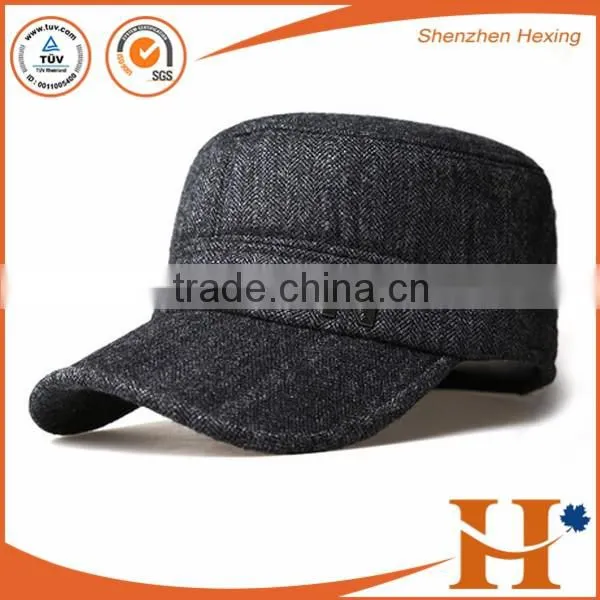 Custom your logo plain army cap washed military cap with top quality
