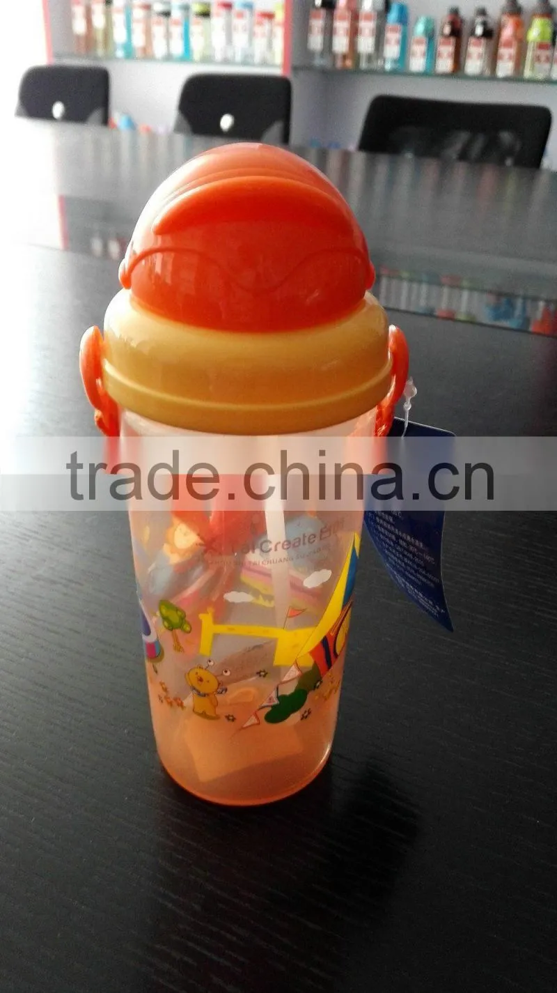 FDA children PP bottle with straw