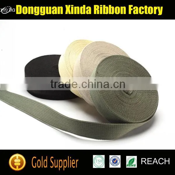Fine grooves ribbon, Cotton webbing, Pearl design ribbon