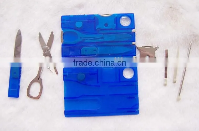 Imprinted Credit Card Tool Set with Light