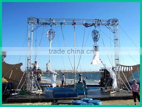 Portable Concert truss for indoor stage