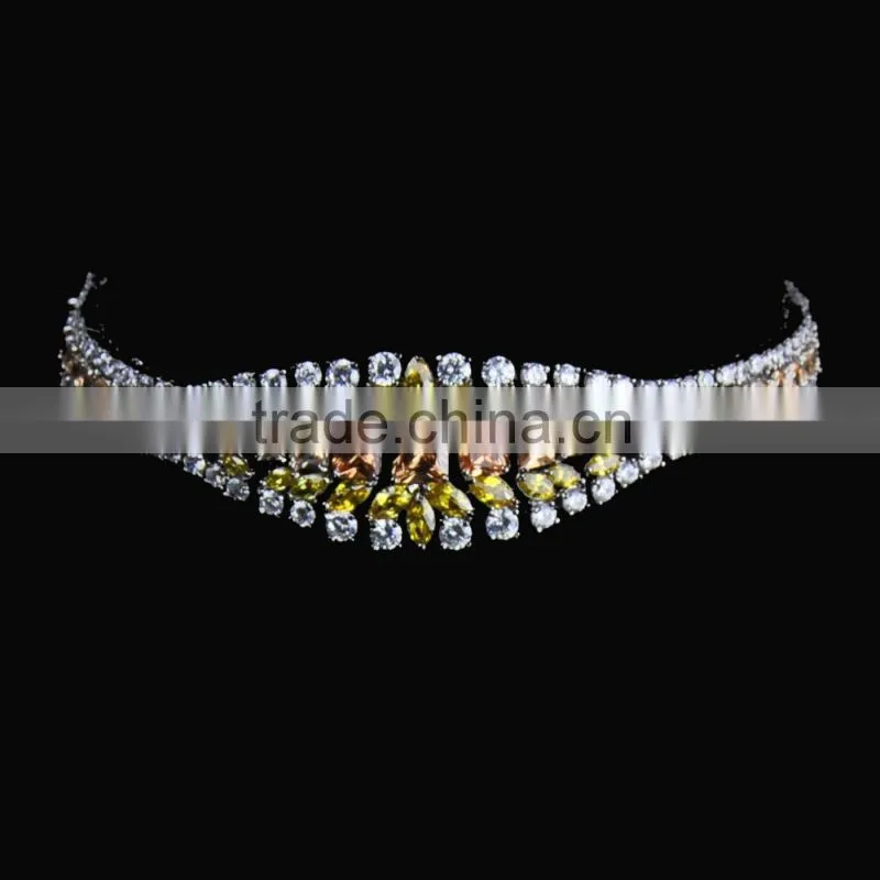 Pave cz Necklace Jewelry Sets