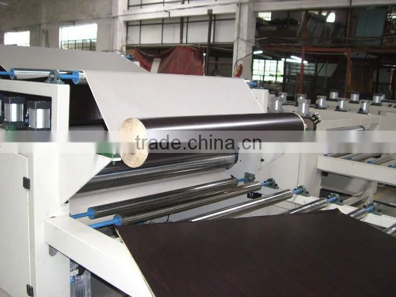 Paper Laminating Machine In Woodworking Furniture
