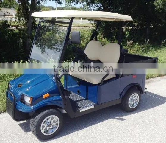 Cruise Car Brand 2P Electric American Utility Vehicle with 4'x3' Cargo Bed