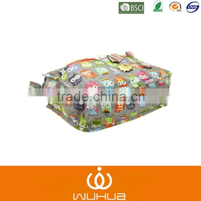 Oxford fabric folding travel cosmetic bag fashion large hanging bag