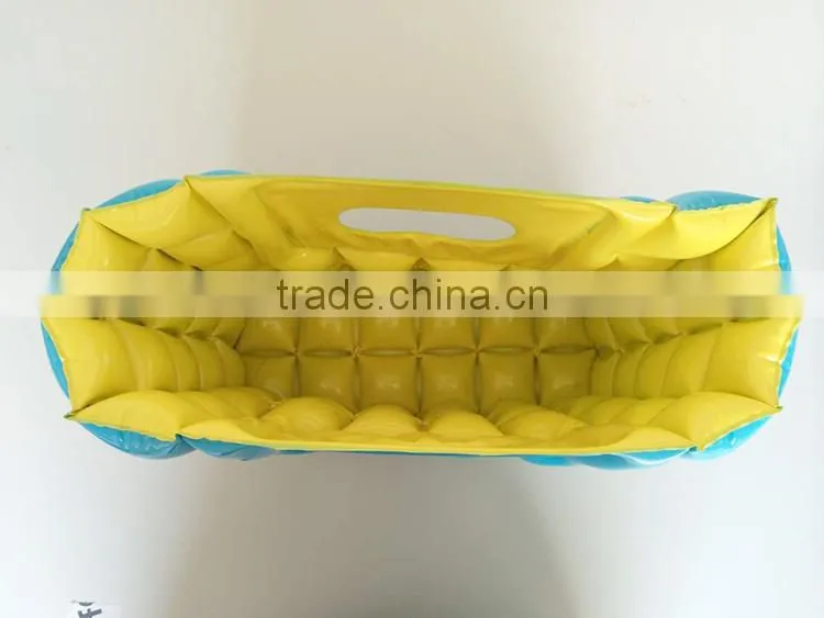 high quality sliver waterproof lady inflatable tote bag beach bag