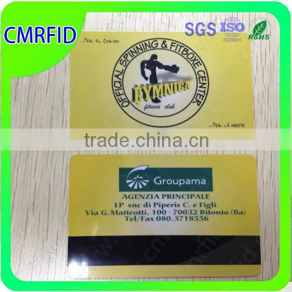 business plastic pvc member card