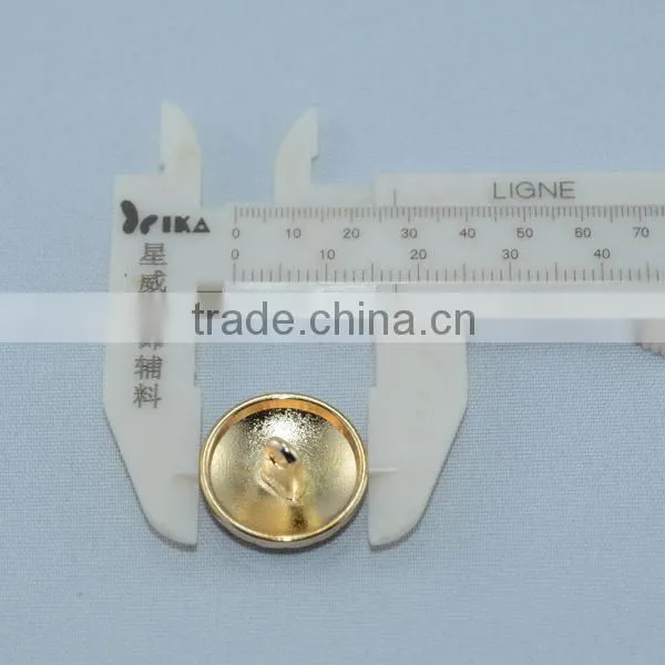 zinc alloy metal sew on button with custom logo
