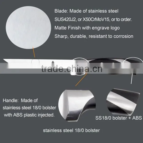 Product Wholesale Stainless Steel Kitchen Knife/Boning Knife