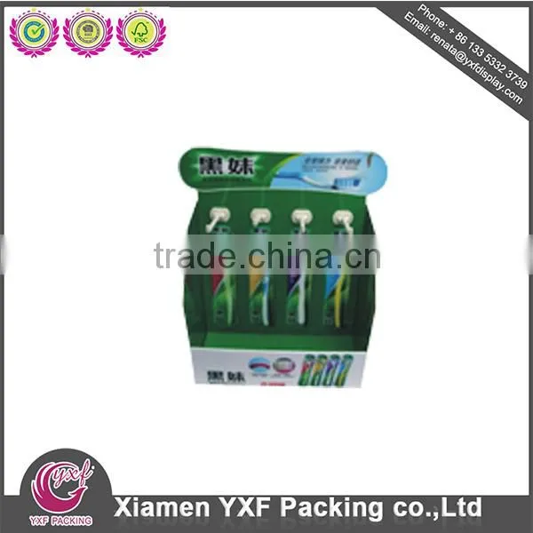 Custom Advertising Cardboard Floor Display Stand Unit