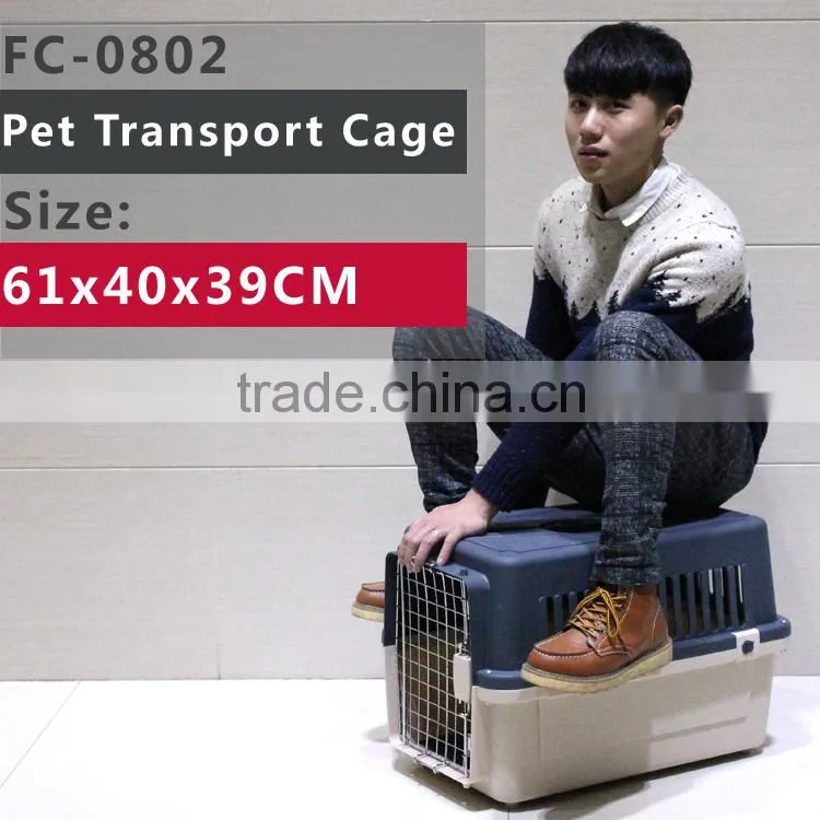 PP Material & Stainless Plastic Dogs Transport house Products/ cage/ carrier: Durable & Soft
