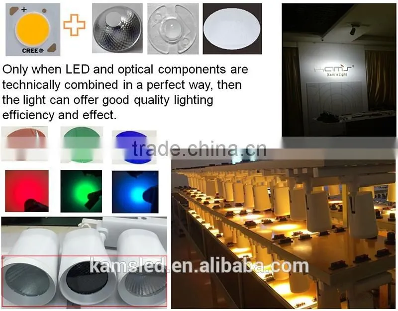 Single phase LED tracking Lighting 35W Tracklight made in China