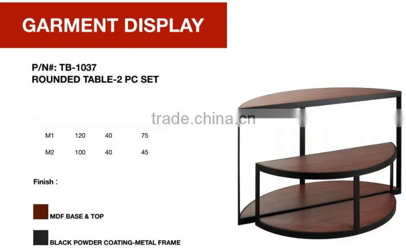 Round Table Set (Set of 2 pc) Shoe Display