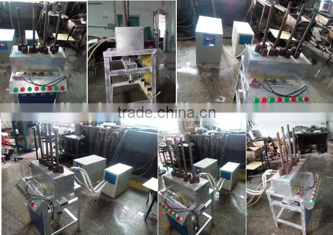 medium frequency 35kw iron rod hot forging induction heater