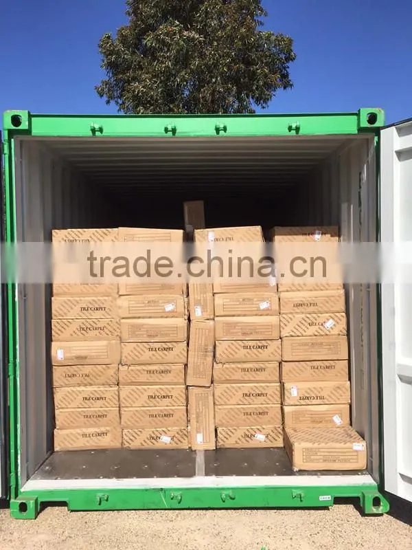 Floor price carpet jacquard carpet floor tiles made in China