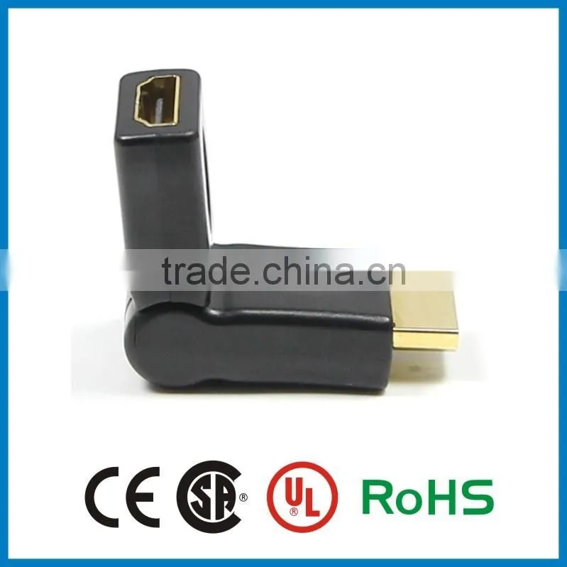 APBG HDMI Female to HDMI Male 180 degree Connector