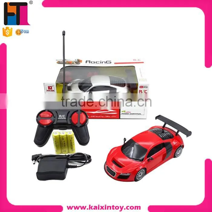 2.4G 4 Channel Plastic Electric Kids Toy Remote Control Cars For Sale