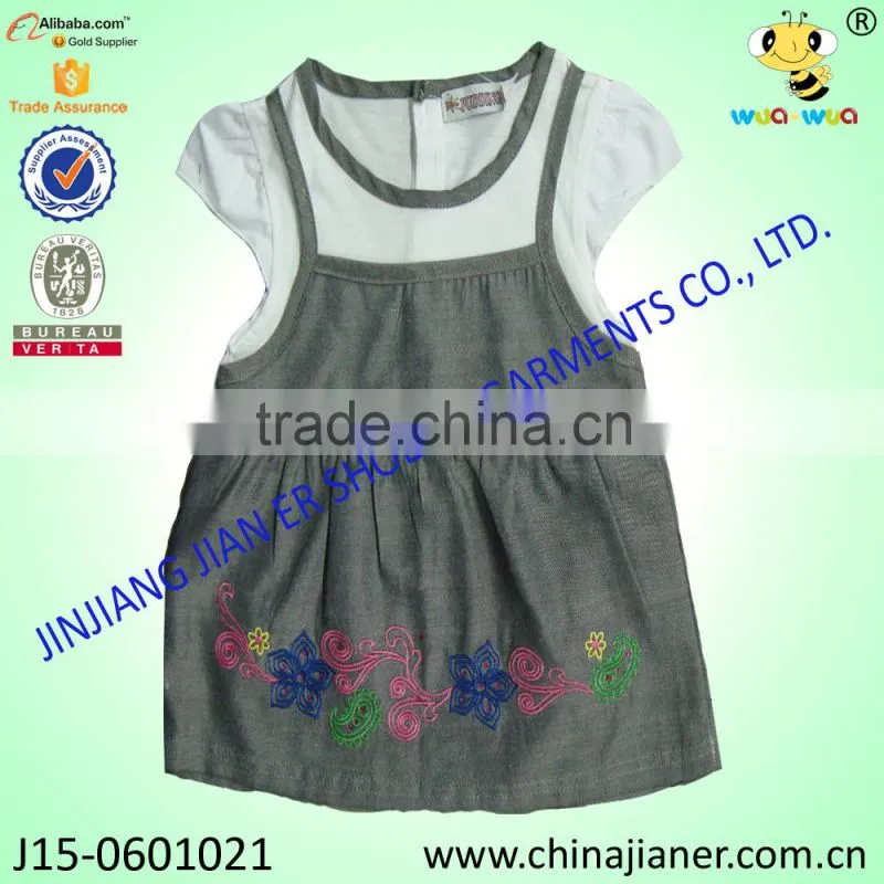 100%cotton wholesale baby girl party dresses