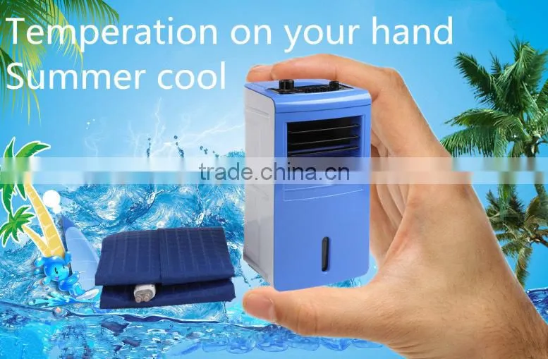 temperature control water cooling fan and mattress for hot hot summer