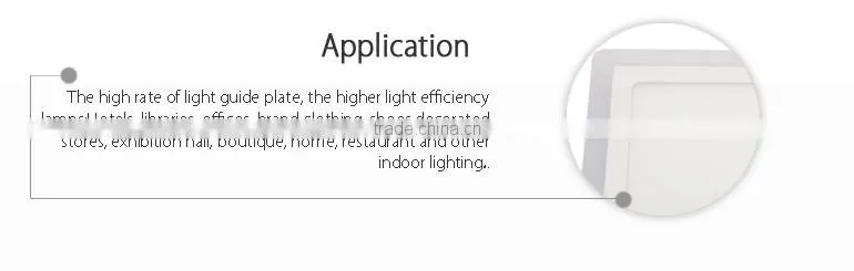 New design White and Blue double color panel light