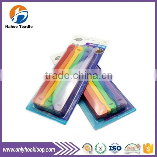 Self-locking plastic cable ties, eco-friendly medical cable ties, colored hook and loop cable ties