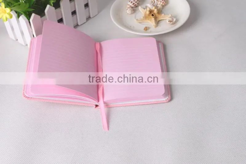 Customize small size leather notebooks cheap pocket notepads