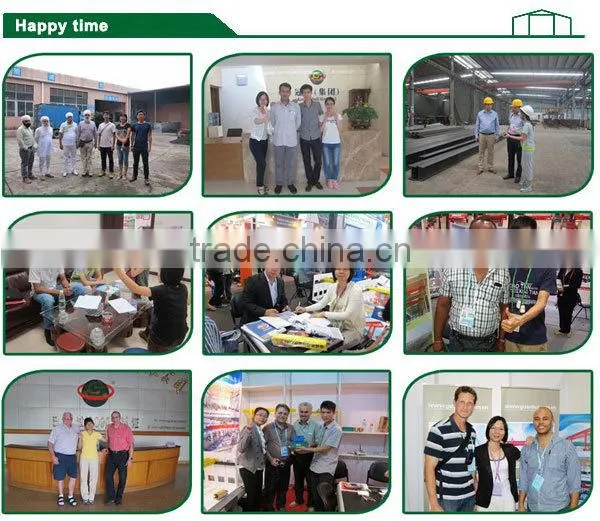 Fast construction industry steel structure building project