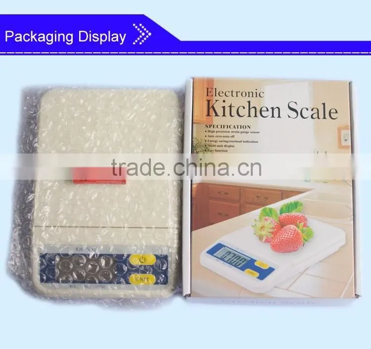 Promotional indoor use electronic digital weighing kitchen scale WH-B07L