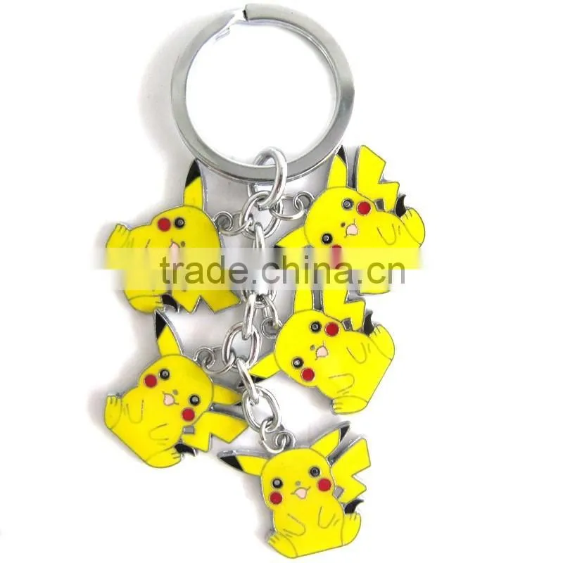 Pokemon Custom Keychain pokemon metal keychain