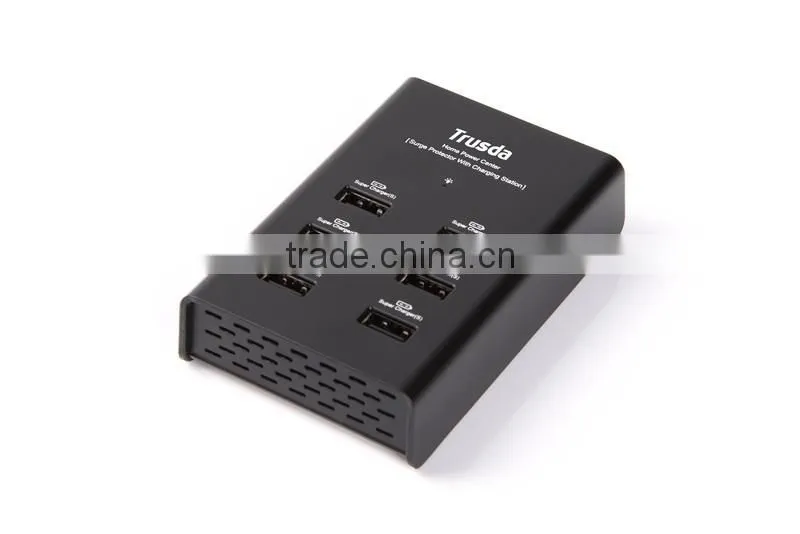 6usb charger for mobile phone USB Charger Desktop AC wall adapter Multifunction USB Wall Charger