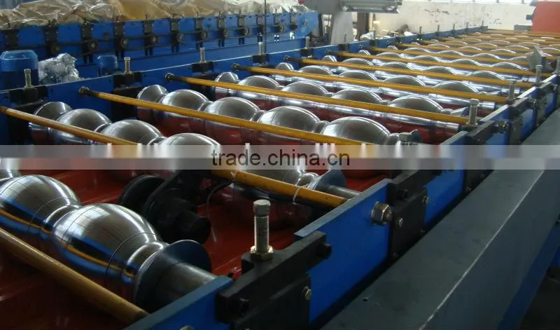aluminium step tile forming machine