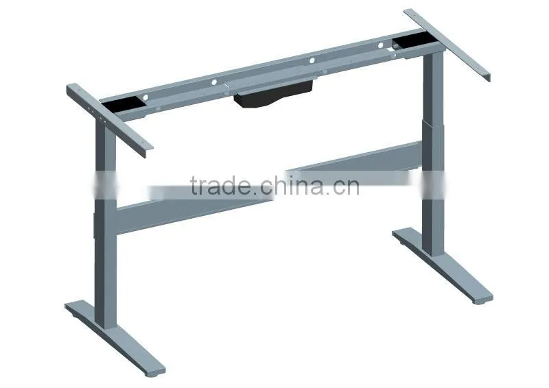 Metal Ergonomic height adjustable PC desk Frame