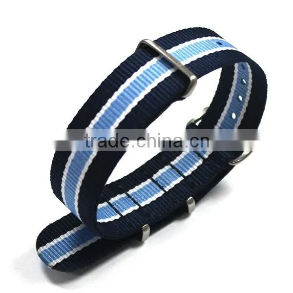 Stripe custom size nylon nato straps 20mm watch