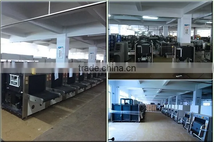 HIGH SENSITIVITY Economical and Practical X Ray belongings Scanner machine / x-ray luggage scanner