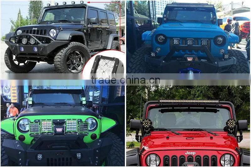 15w 18w 27w Available 48w 12v led work lighting 4000 lumen spot beam/flood beam IP67 for offroad