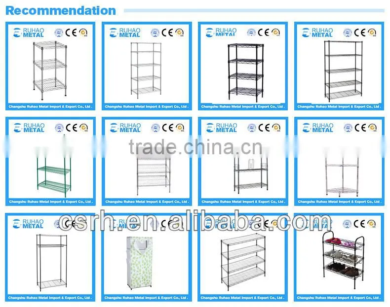 RH-HZM53-15020 Bright Chrome Wire Shelf