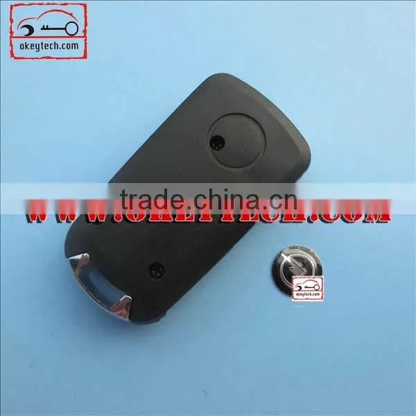 OkeyTech Opel 3 buttons replacable key shell HU100 for opel flip key for Opel key cover for Opel