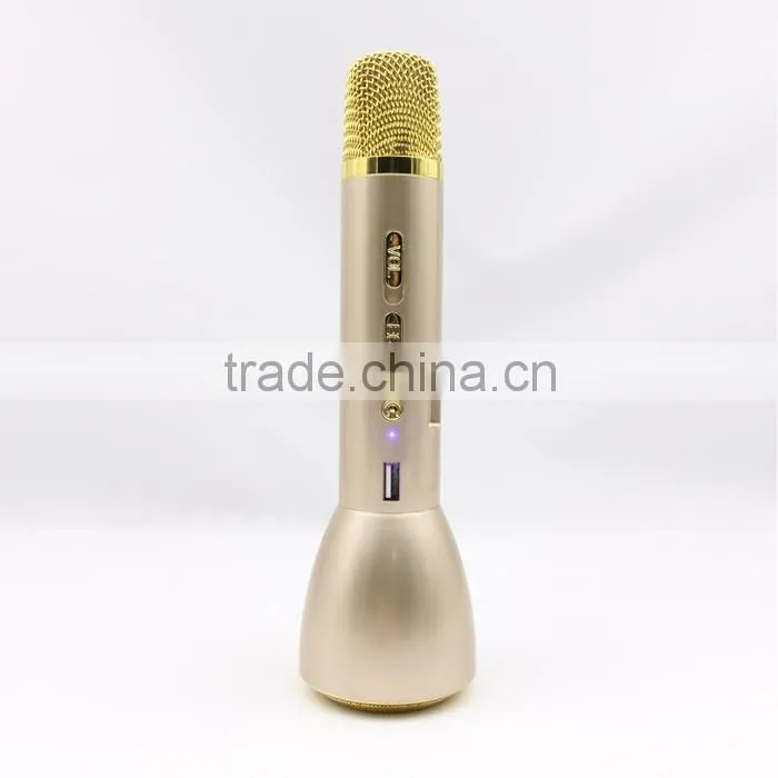All-in-one Portable Home KTV Karaoke Player Wireless Microphone Speaker with Bluetooth