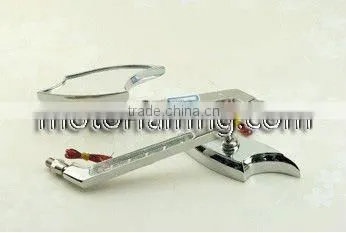 motor mirror integrated mirror motor view mirror turn mirror led signal mirror for Honda/kawasaki/suzuki side mirrors