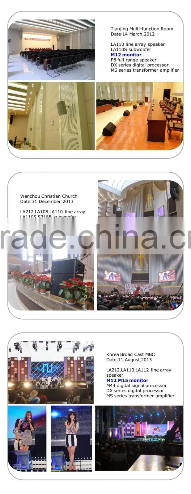 karaoke loudspeaker personal loudspeaker 12 inch stage monitor
