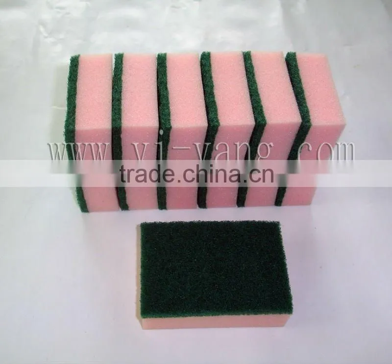 sponge scouring pad