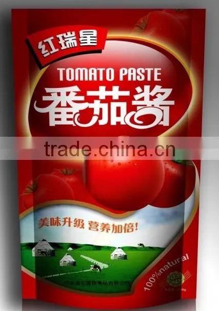 Liquid and paste sachets packing machine for shampoo, potato paste, ketchup
