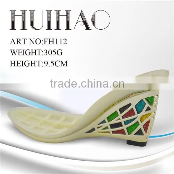 sandal ABS heels ABS sole shoes factoty directly(FH112)