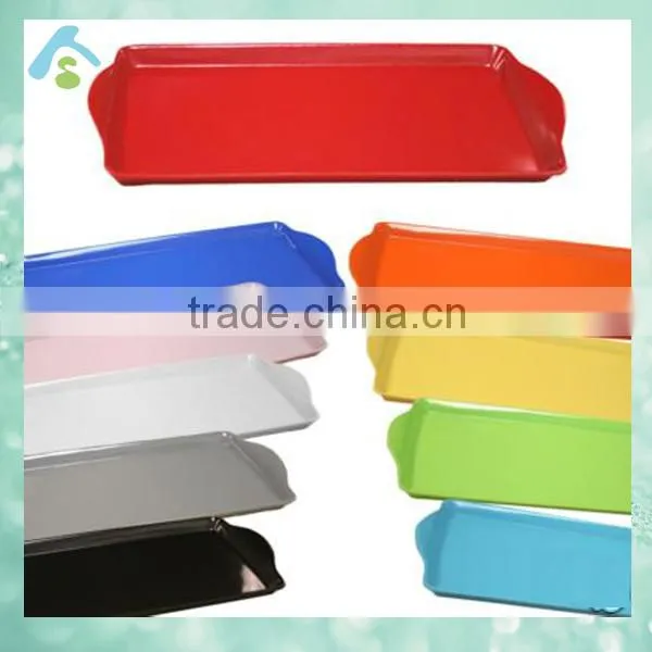 melamine plastic food tray