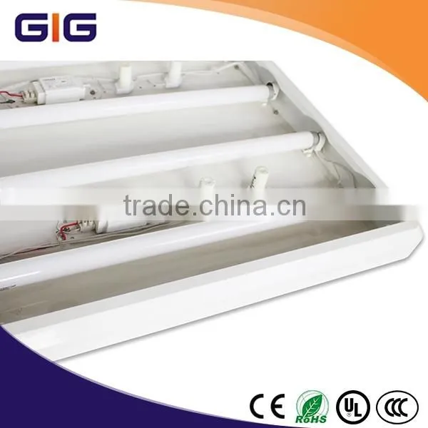 China factory 4x18W Surface type Fluorescent grid lighting fixture