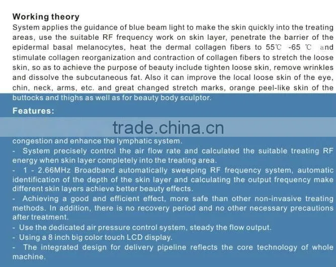 2013-2017 popular RF laser vacuum latest technology (The newwest technology !!!!!!!!!)